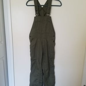 Patagonia hemp canvas bib overalls